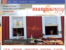 Tablet Screenshot of mangiaandenjoy.com